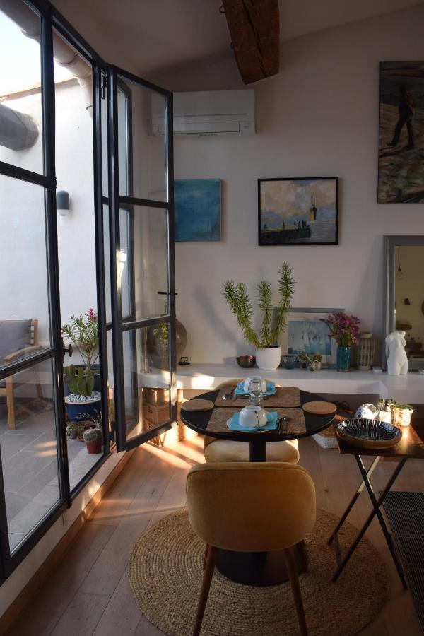 Les Jasmins Bed & Breakfast Marseillan  Bagian luar foto